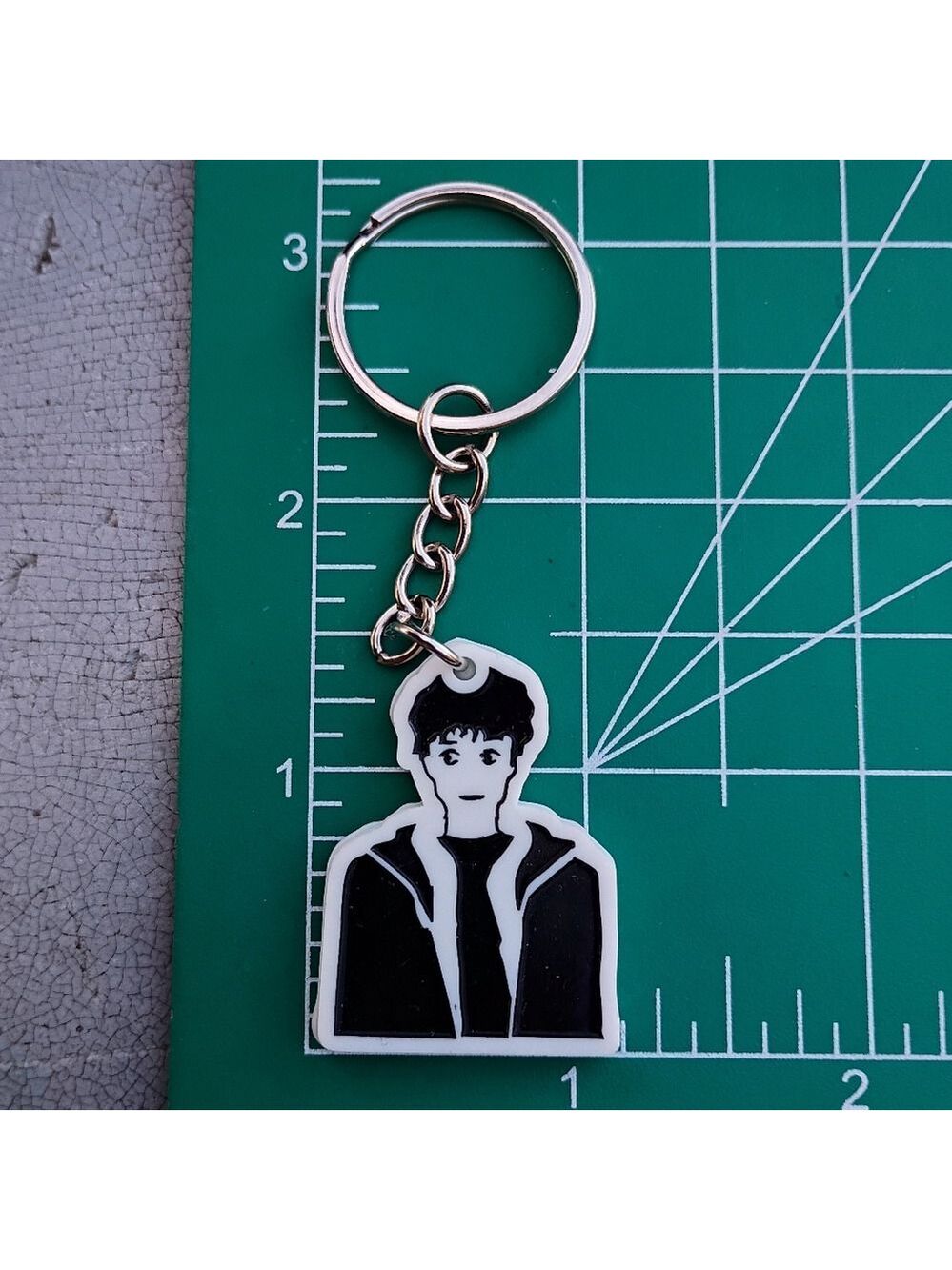 2/$10 Wednesday Tyler Galpin Silicone Keychain
